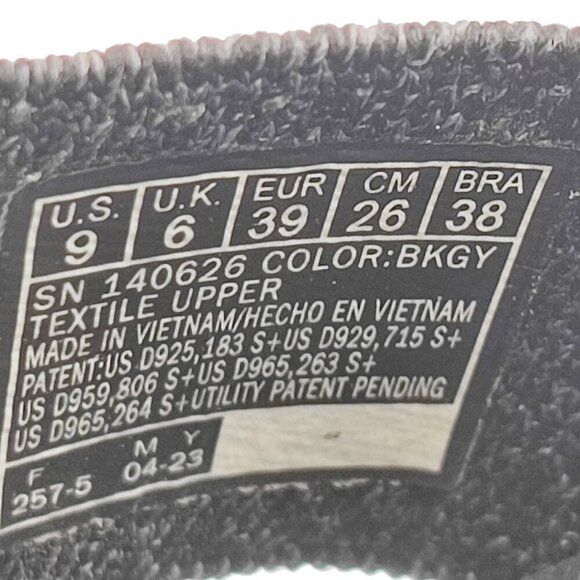 Skechers Woman's Go Walk Massage Fit Vogue Black Sandals Size 9 - Picture 7 of 8